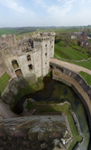 FZ004433-50 View down Great Tower at Raglan Castle.jpg